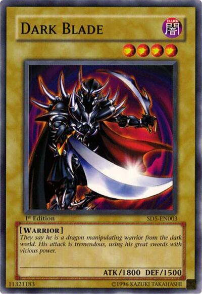 Dark Blade (SD5-EN003) [Structure Deck: Warrior's Triumph]