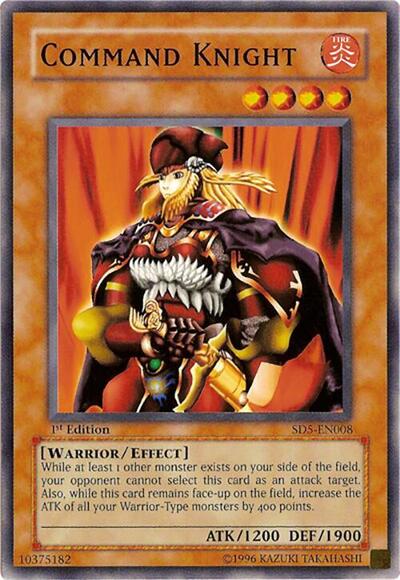 Command Knight (SD5-EN008) [Structure Deck: Warrior's Triumph]