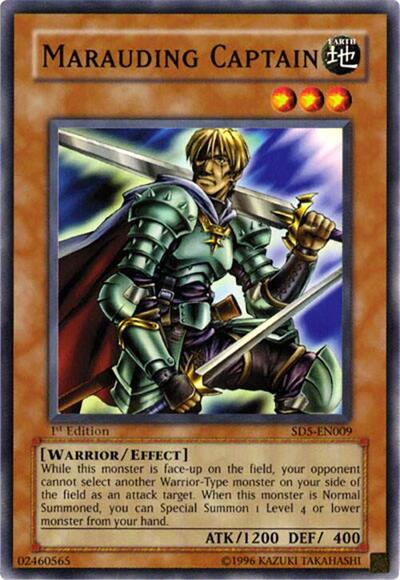 Marauding Captain (SD5-EN009) [Structure Deck: Warrior's Triumph]