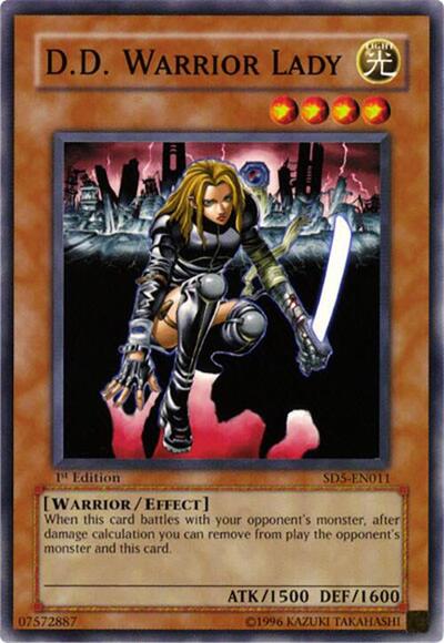 D.D. Warrior Lady (SD5-EN011) [Structure Deck: Warrior's Triumph]