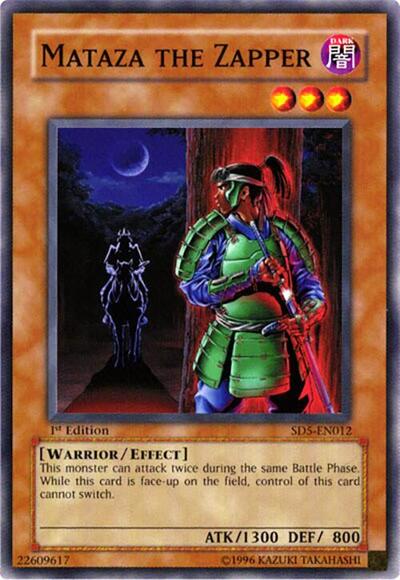 Mataza the Zapper (SD5-EN012) [Structure Deck: Warrior's Triumph]