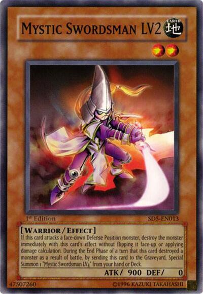 Mystic Swordsman LV2 (SD5-EN013) [Structure Deck: Warrior's Triumph]