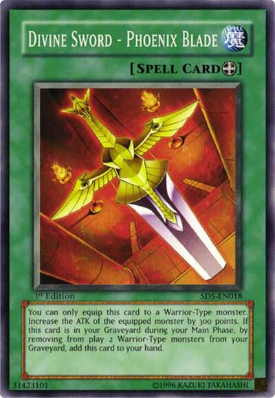 Divine Sword - Phoenix Blade (SD5-EN018) [Structure Deck: Warrior's Triumph]