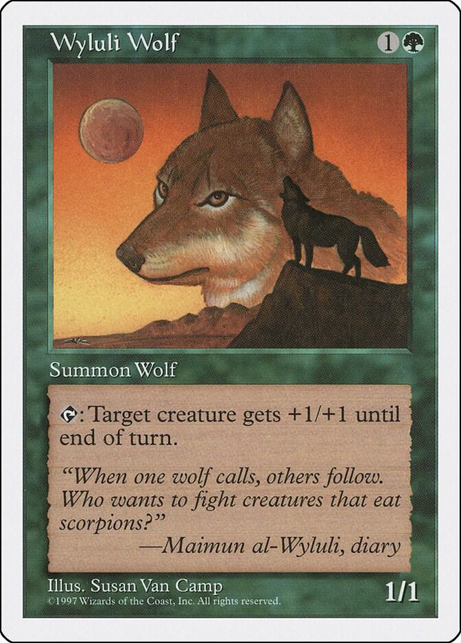 Wyluli Wolf [Fifth Edition]