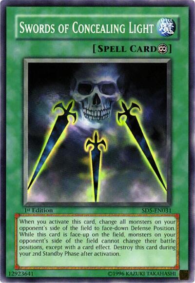 Swords of Concealing Light (SD5-EN031) [Structure Deck: Warrior's Triumph]