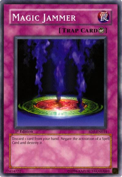 Magic Jammer (SD5-EN034) [Structure Deck: Warrior's Triumph]