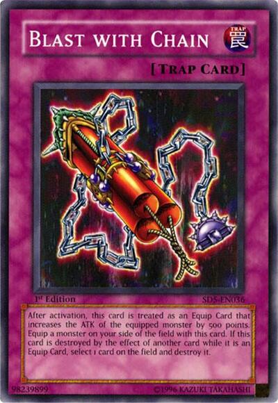 Blast with Chain (SD5-EN036) [Structure Deck: Warrior's Triumph]