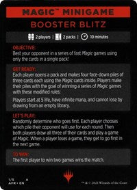 Magic Minigame: Booster Blitz (1) [Adventures in the Forgotten Realms]