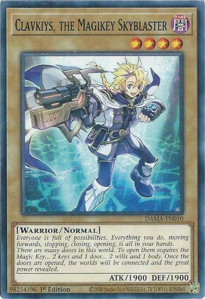 Clavkiys, the Magikey Skyblaster (DAMA-EN010) [Dawn of Majesty]