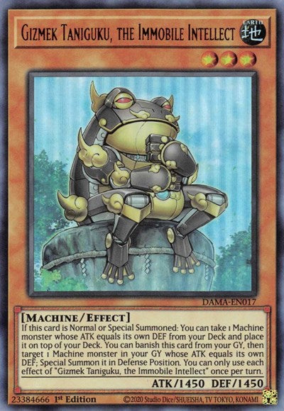 Gizmek Taniguku, the Immobile Intellect (DAMA-EN017) [Dawn of Majesty]