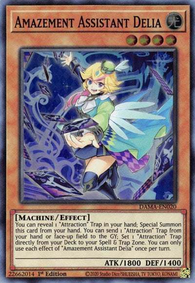 Amazement Assistant Delia (DAMA-EN020) [Dawn of Majesty]