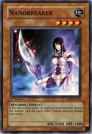 Nanobreaker (EEN-EN018) - Elemental Energy 1st Edition