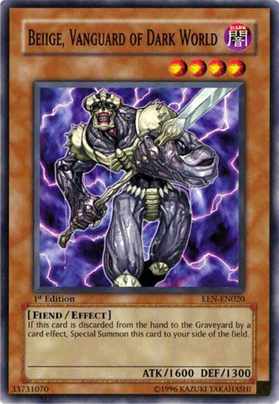 Beiige, Vanguard of Dark World (EEN-EN020) [Elemental Energy]