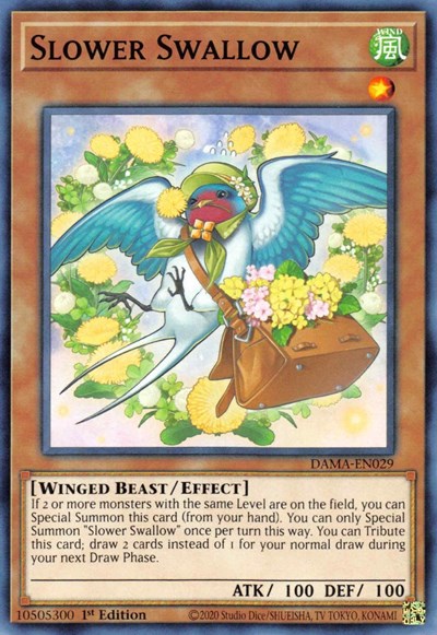 Slower Swallow (DAMA-EN029) [Dawn of Majesty]