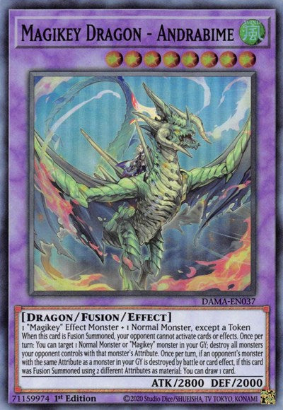 Magikey Dragon - Andrabime (DAMA-EN037) [Dawn of Majesty]