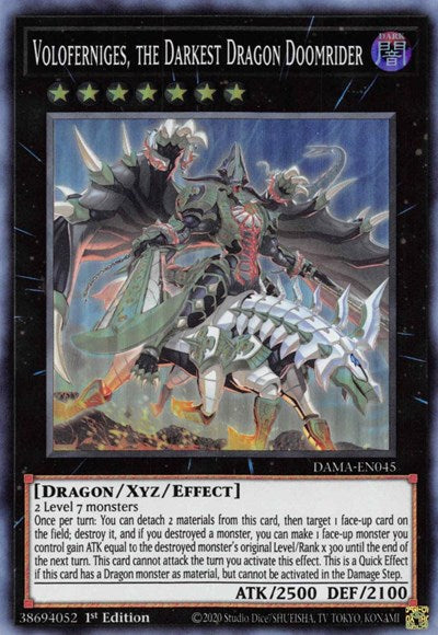 Voloferniges, the Darkest Dragon Doomrider (DAMA-EN045) [Dawn of Majesty]