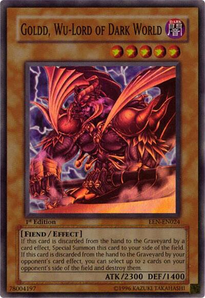 Goldd, Wu-Lord of Dark World (EEN-EN024) [Elemental Energy]