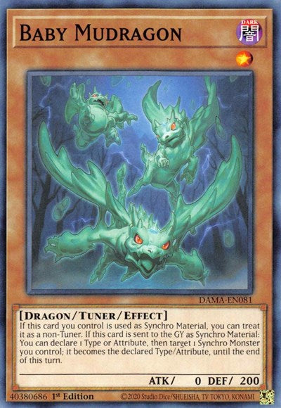 Baby Mudragon (DAMA-EN081) [Dawn of Majesty]