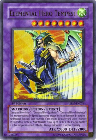 Elemental Hero Tempest (EEN-EN034) [Elemental Energy]