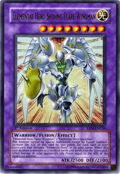 Elemental HERO Shining Flare Wingman (EEN-EN036) [Elemental Energy]