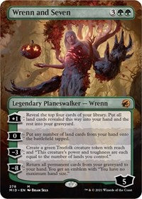 Wrenn and Seven (Borderless) (278) [Innistrad: Midnight Hunt]