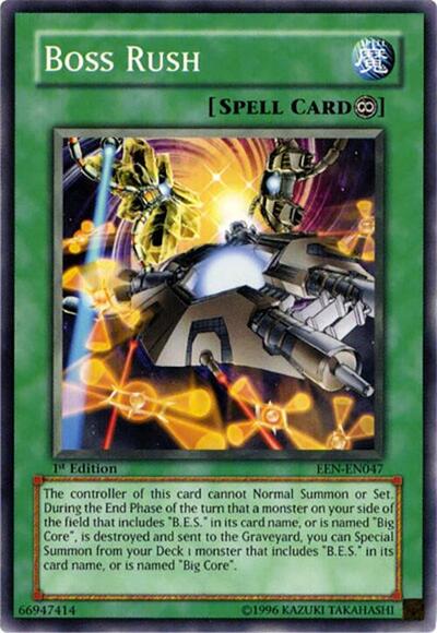 Boss Rush (EEN-EN047) [Elemental Energy]