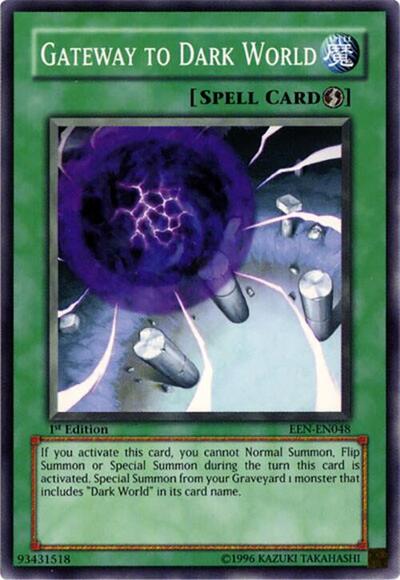 Gateway to Dark World (EEN-EN048) [Elemental Energy]