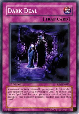 Dark Deal (EEN-EN052) - Elemental Energy 1st Edition