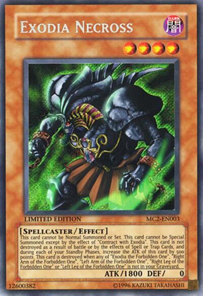 Exodia Necross (MC2-EN003) [Master Collection Volume 2]