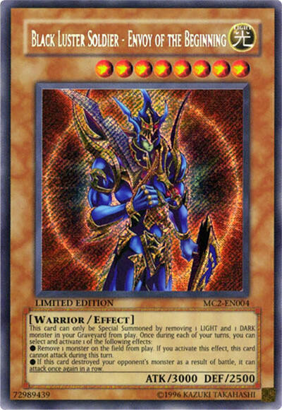 Black Luster Soldier - Envoy of the Beginning (MC2-EN004) [Master Collection Volume 2]