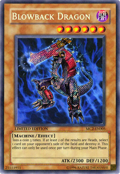 Blowback Dragon (MC2-EN005) [Master Collection Volume 2]