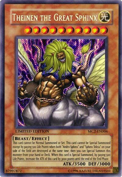 Theinen the Great Sphinx (MC2-EN006) [Master Collection Volume 2]