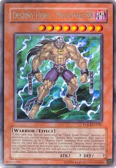 Destiny Hero - Dreadmaster (EOJ-EN004K) (EOJ-EN004K) [Redemption Replacement]
