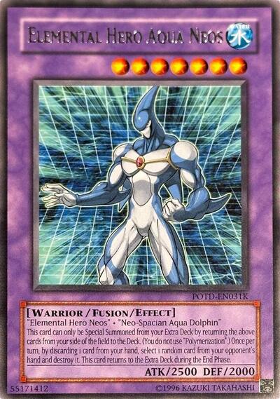Elemental Hero Aqua Neos (POTD-EN031K) (POTD-EN031K) [Redemption Replacement]