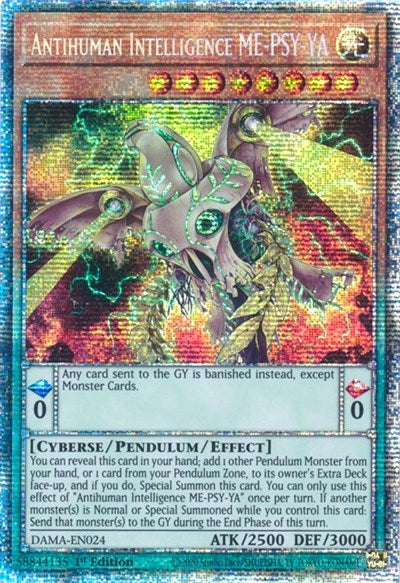 Antihuman Intelligence ME-PSY-YA (Starlight Rare) (DAMA-EN024) [Dawn of Majesty]