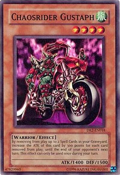 Chaosrider Gustaph (DR2-EN018) [Dark Revelation Volume 2]