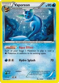 Vaporeon - 22/98 (Cosmos Holo) (022/098) [Miscellaneous Cards & Products]