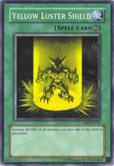 Yellow Luster Shield (DR2-EN037) [Dark Revelation Volume 2]