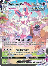Sylveon VMAX (Alternate Art Secret) (212/203) [SWSH07: Evolving Skies]