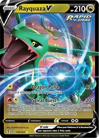 Rayquaza V (110/203) [SWSH07: Evolving Skies]