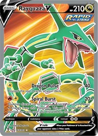 Rayquaza V (Full Art) (193/203) [SWSH07: Evolving Skies]