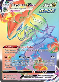 Rayquaza VMAX (Secret) (217/203) [SWSH07: Evolving Skies]
