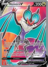 Noivern V (Full Art) (195/203) [SWSH07: Evolving Skies]