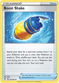 Boost Shake (142/203) [SWSH07: Evolving Skies]