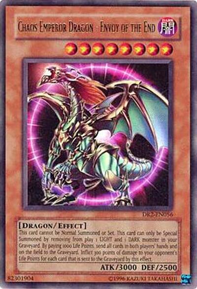 Chaos Emperor Dragon - Envoy of the End (DR2-EN056) [Dark Revelation Volume 2]