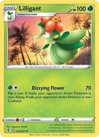 Lilligant (010/203) [SWSH07: Evolving Skies]