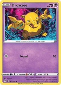 Drowzee (061/203) [SWSH07: Evolving Skies]