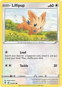 Lillipup (133/203) [SWSH07: Evolving Skies]