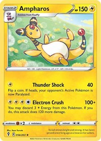 Ampharos (056/203) [SWSH07: Evolving Skies]