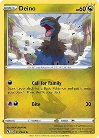 Deino (113/203) [SWSH07: Evolving Skies]